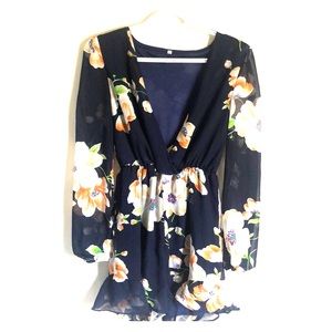 Floral Romper